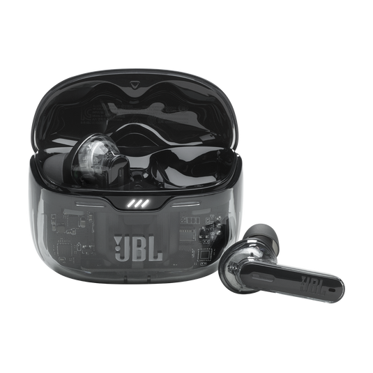JBL Tune Beam Ghost Edition - Black Ghost - True wireless Noise Cancelling earbuds - Hero image number null